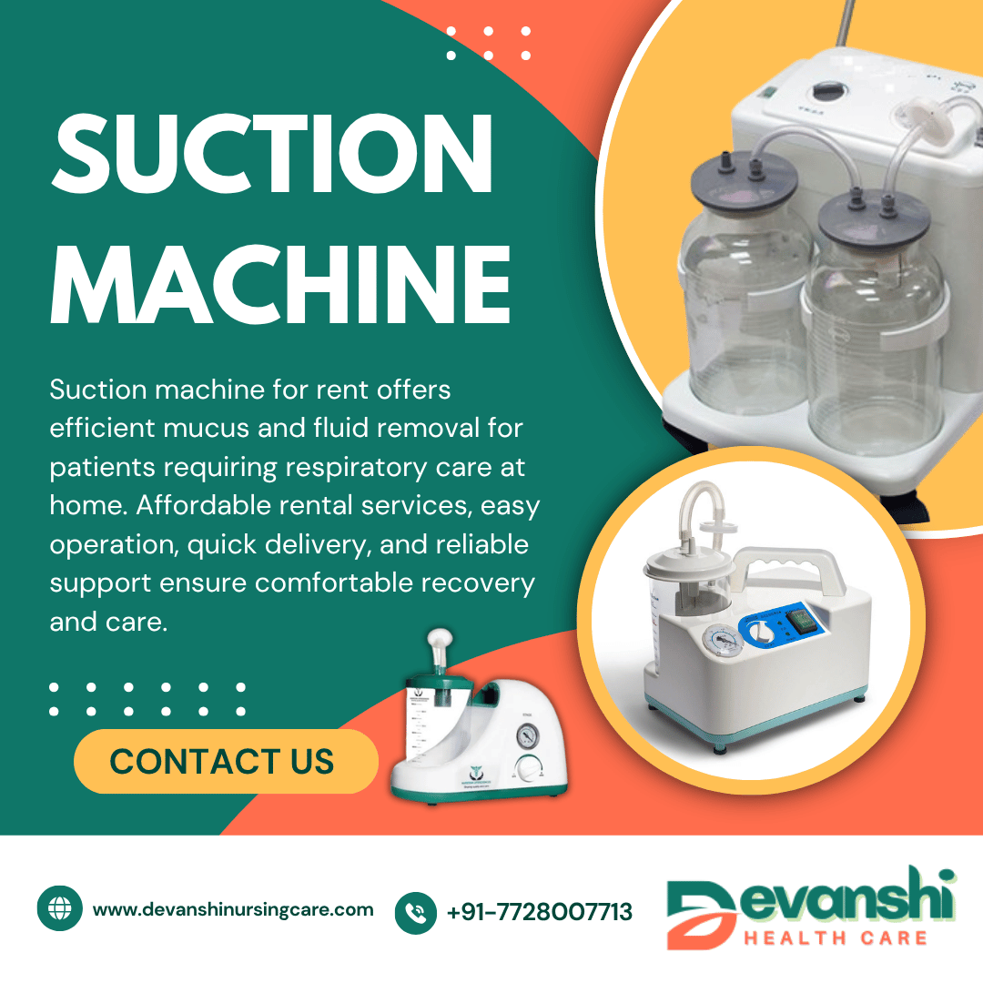 Suction Machine on Rent in Delhi